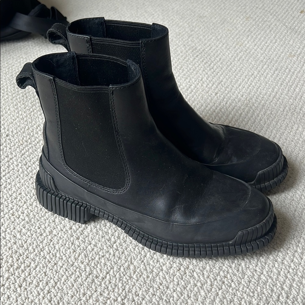 Black Camper Ankle Boots, size 37 used
